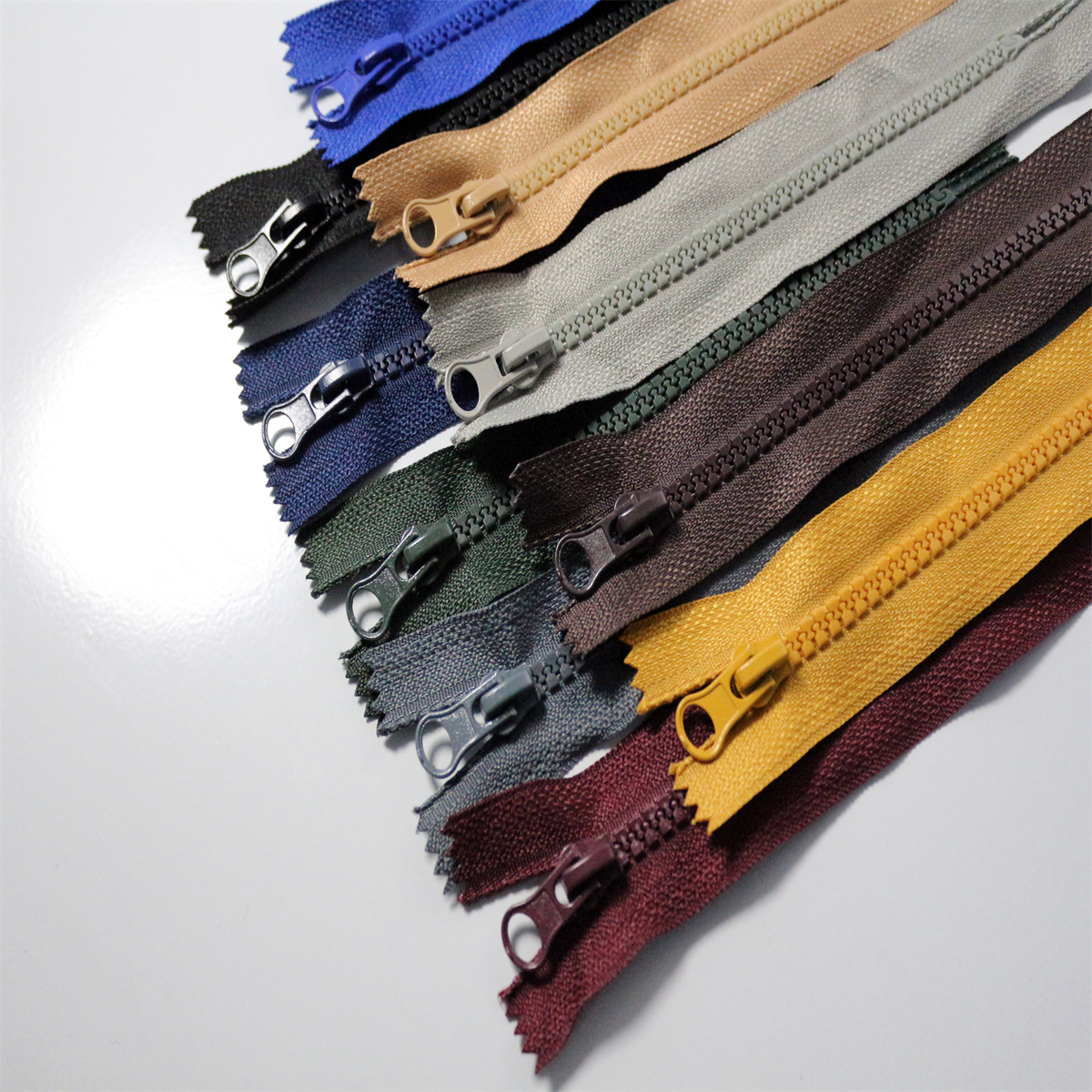 Home Textiles Manufacturer - (10PCS)5# resin closed tail 20CM zipper