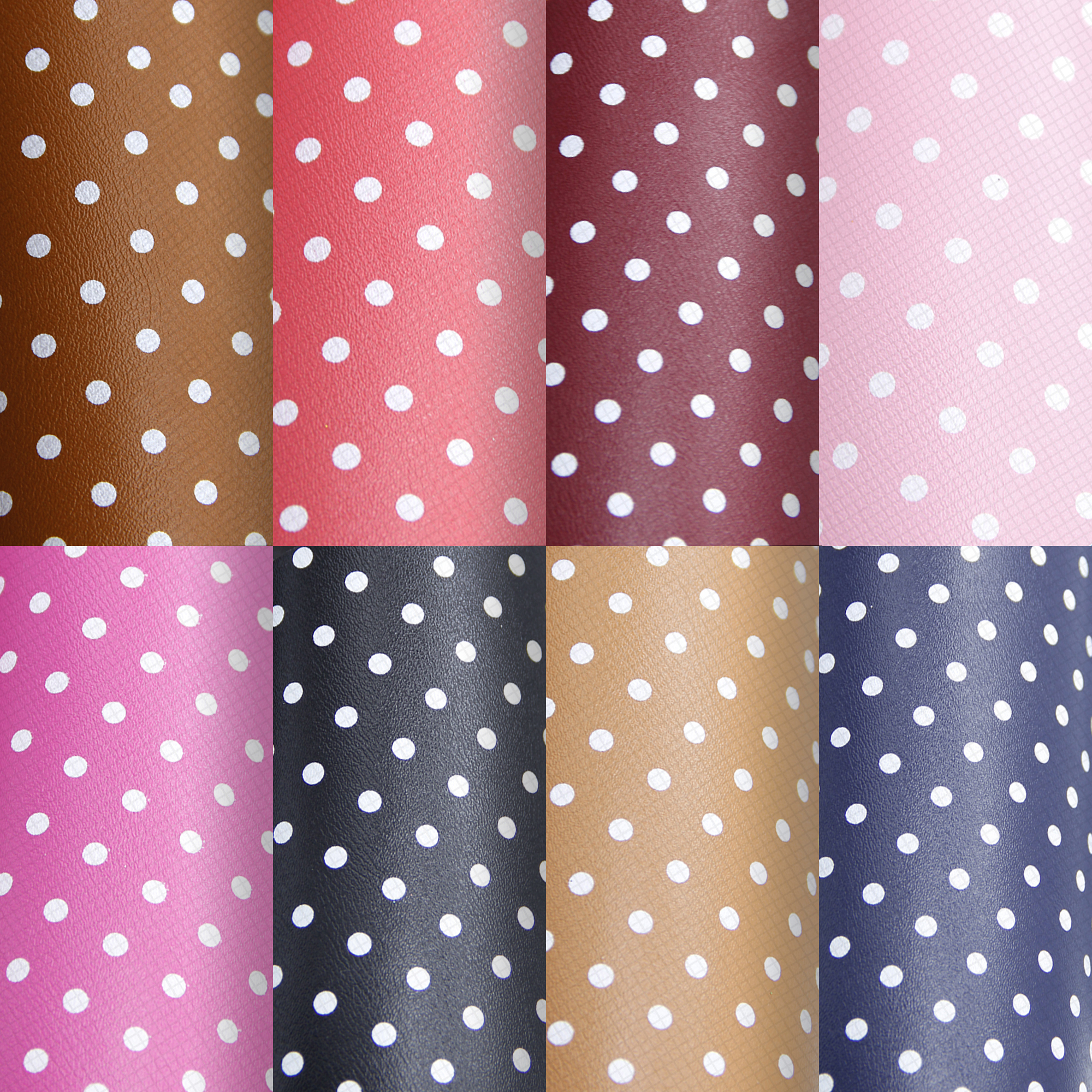 Home Textiles Direct - 20*33cm Solid Color Faux Leather Sheets