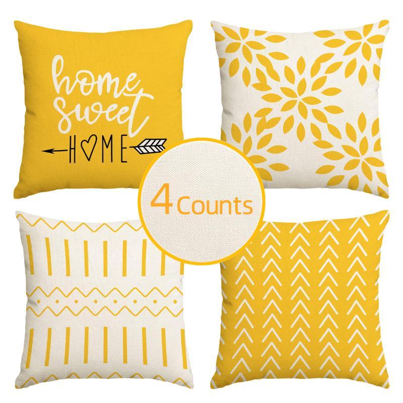 Home.Textiles Cushion - Geometric Pattern Pillow Case without Filler