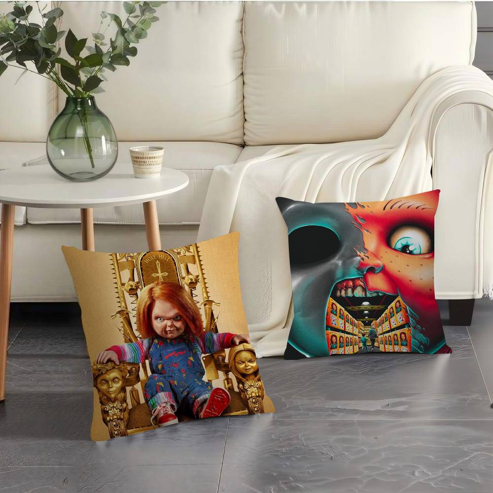 Home Textiles Classic Fashion - Classic Chucky Horror Movie Pillow Anime