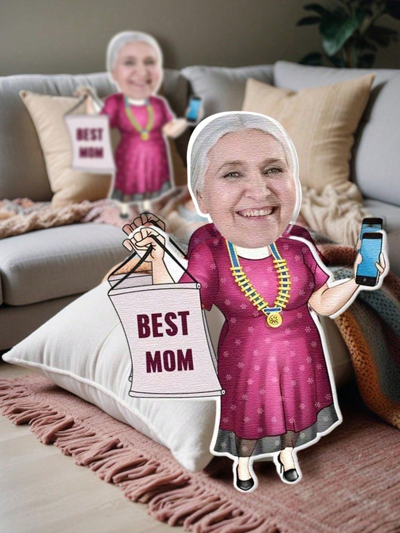 1pc Custom Face Pillow Persona – обзор и цена Home.Textiles Cushion
