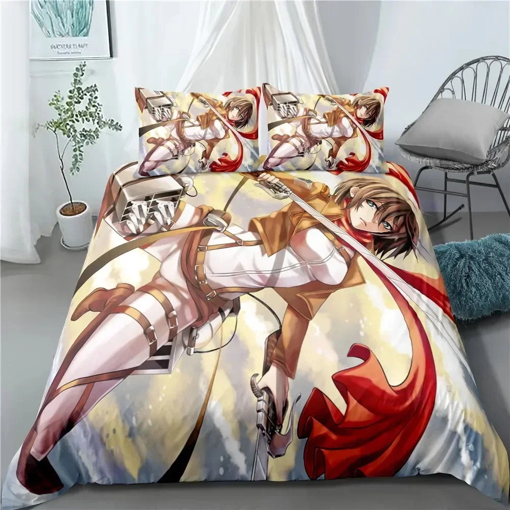 Fashion Anime Attack on Titan  – обзор и цена Home Textiles Classic Fashion