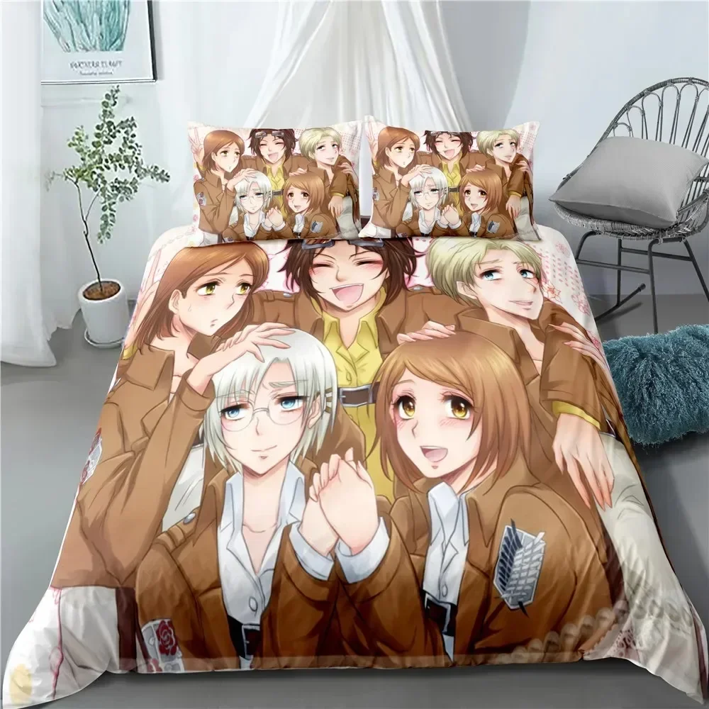 Fashion Anime Attack on Titan  – обзор и цена Home Textiles Classic Fashion