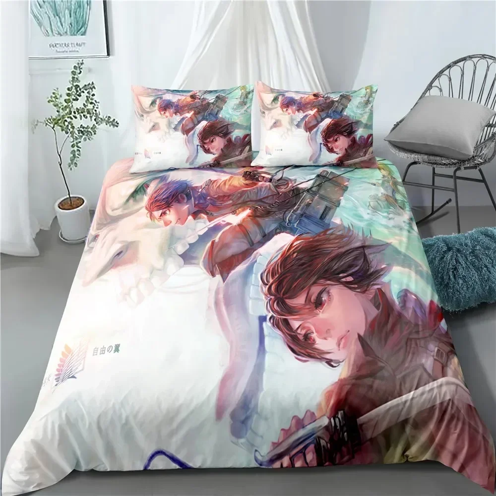 Fashion Anime Attack on Titan  – обзор и цена Home Textiles Classic Fashion