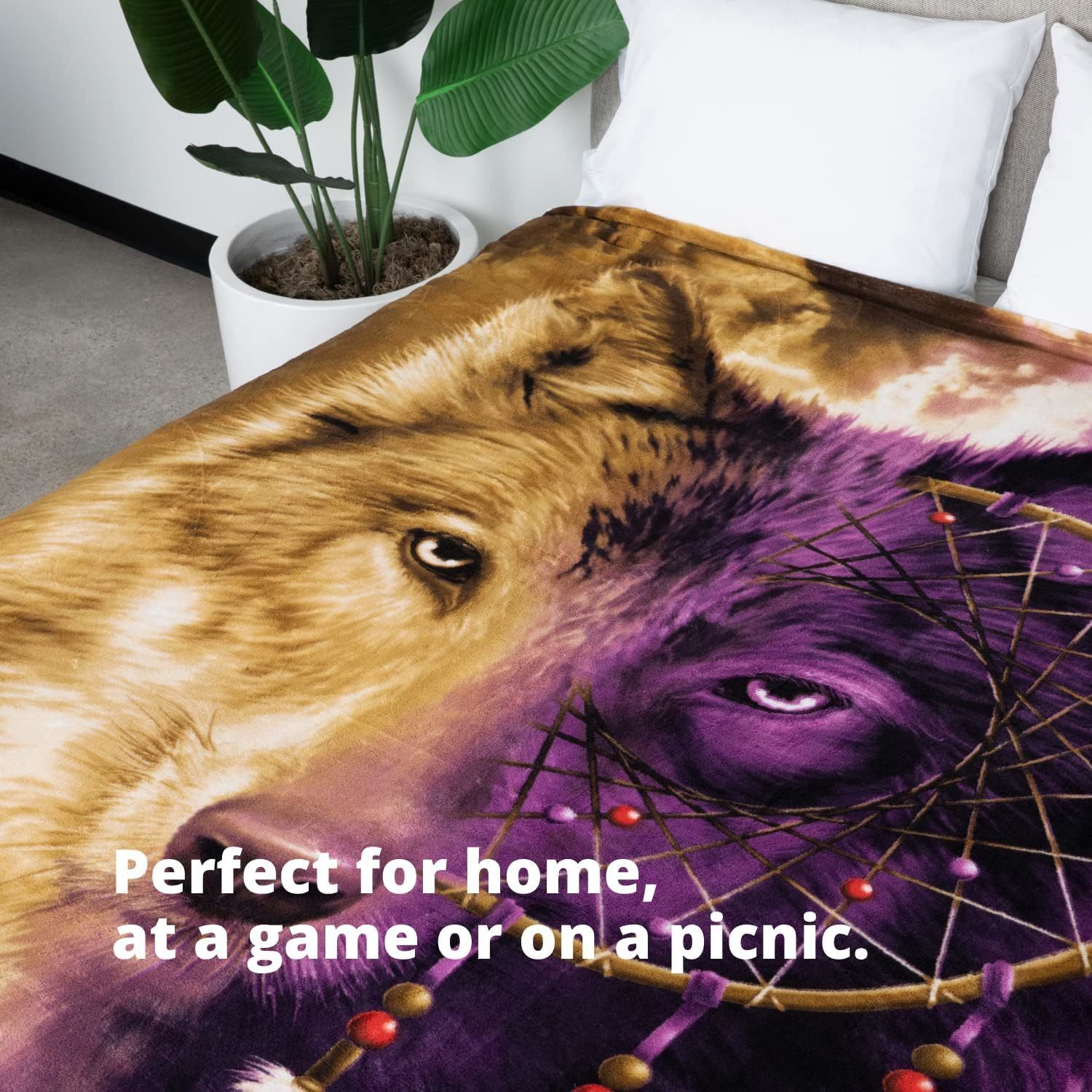 Dawhud Direct Wolf Dreamcatche – обзор и цена Home Textiles Direct
