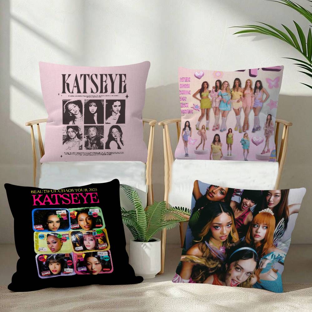 Kpop Hot Girl K-KATSEYE  Pillo – обзор и цена Home.Textiles Cushion