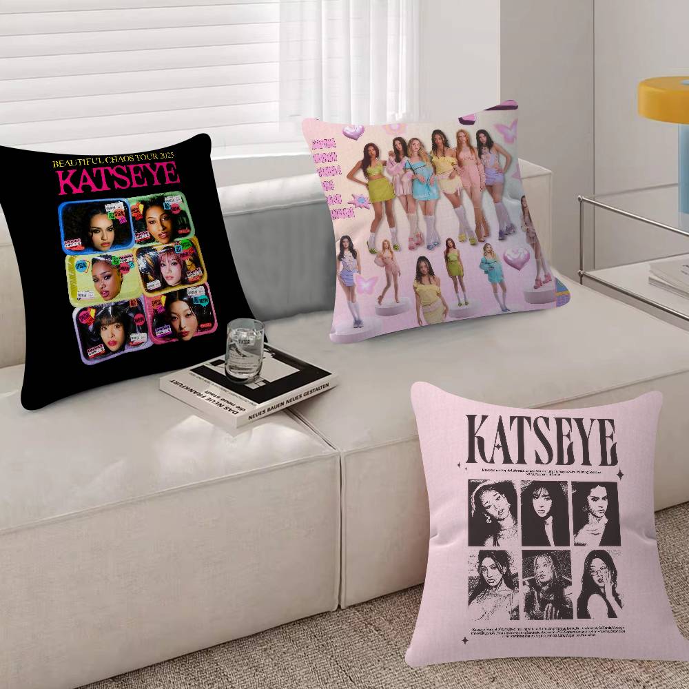 Kpop Hot Girl K-KATSEYE  Pillo – обзор и цена Home.Textiles Cushion