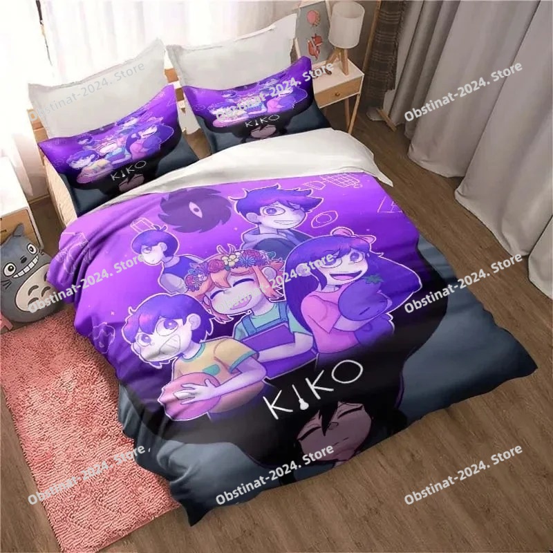 Fashion 3D Printed Anime Omori – обзор и цена Home Textiles Classic Fashion
