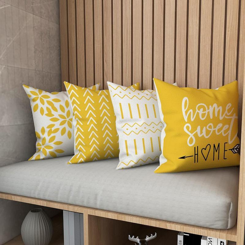 Geometric Pattern Pillow Case  – обзор и цена Home.Textiles Cushion