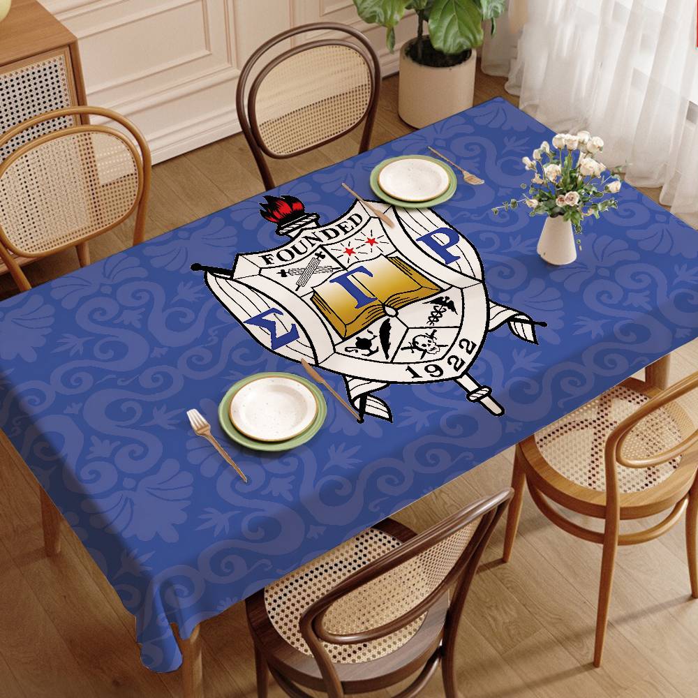 Sigma Gamma Rho LOGO Tableclot – обзор и цена Home Textiles Today Logo