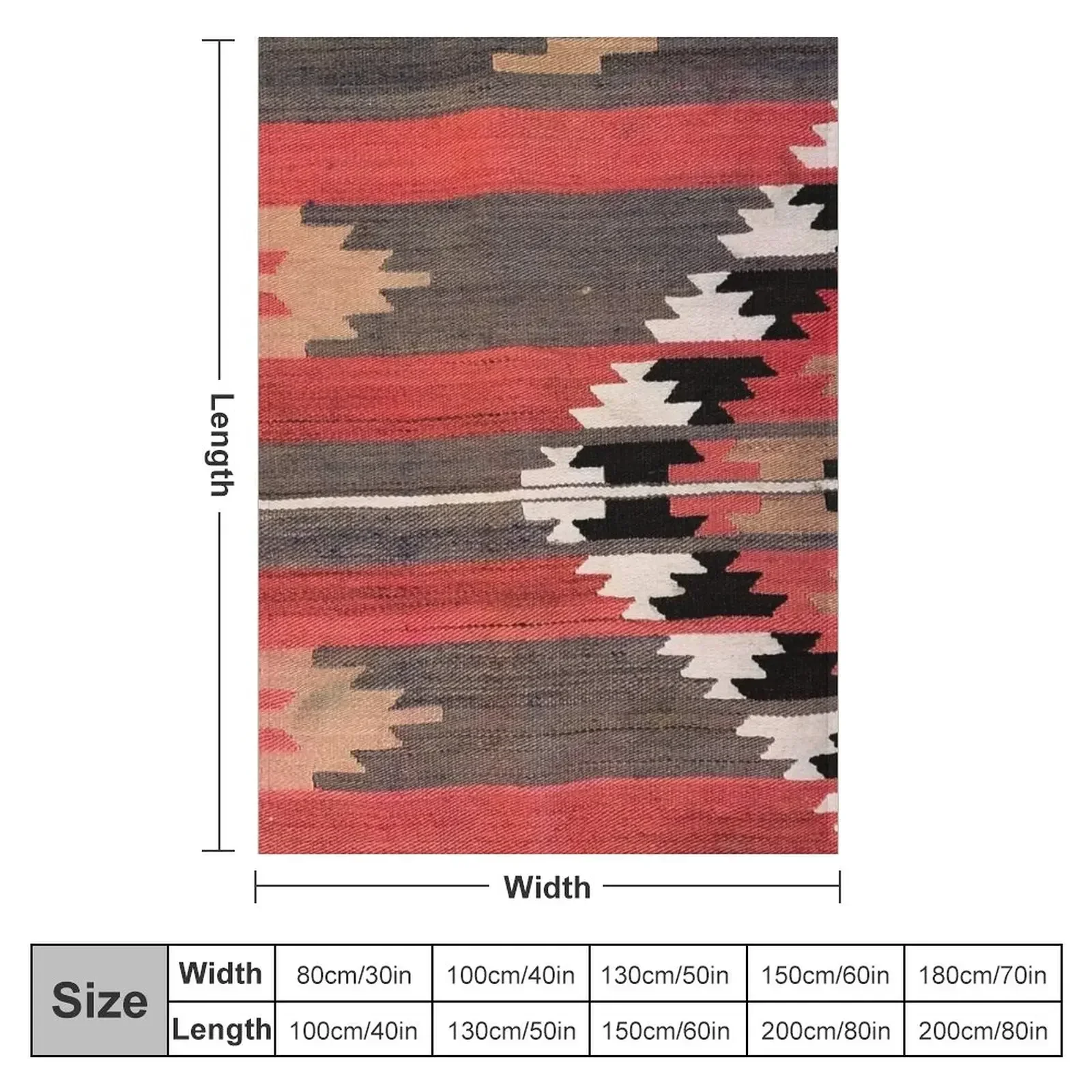 Geometric Vintage Turkish Kili – обзор и цена Home Textiles Classic Fashion